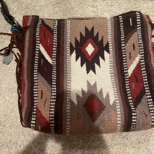 Custom Saddle blanket purse